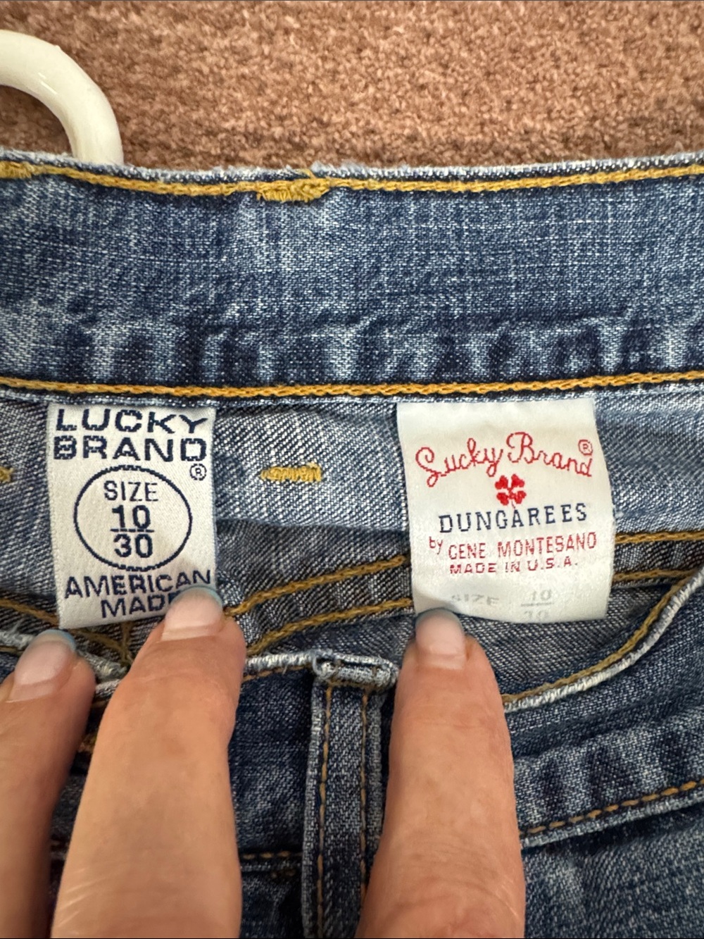Lucky Brand Classic Blue Denim Capri Jeans
